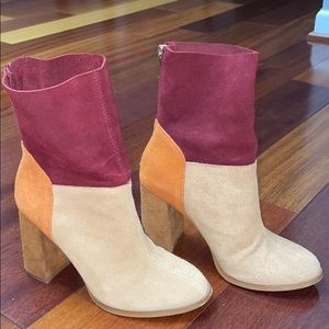 Chinese laundry | clock block booties | size 6.5